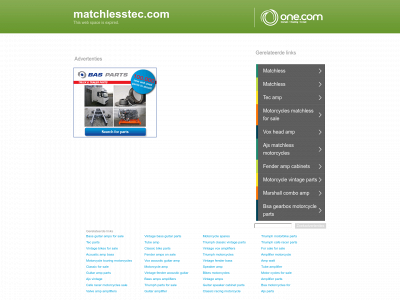 matchlesstec.com snapshot