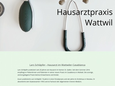 hausarzt-wattwil.ch snapshot