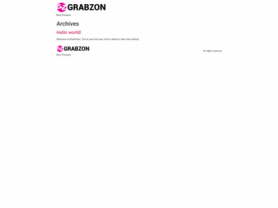 grabzon.com snapshot
