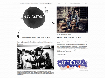 navigators-theatre.com snapshot