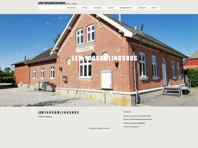 lemforsamlingshus.dk snapshot