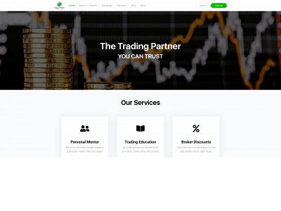 tradersfxpartner.com snapshot