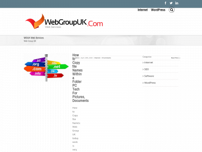 webgroupuk.com snapshot