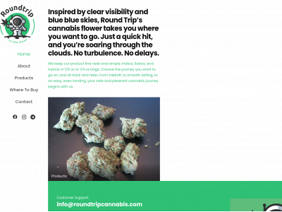 roundtripcannabis.com snapshot