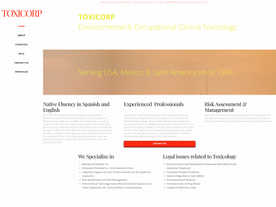 toxicorp.com snapshot