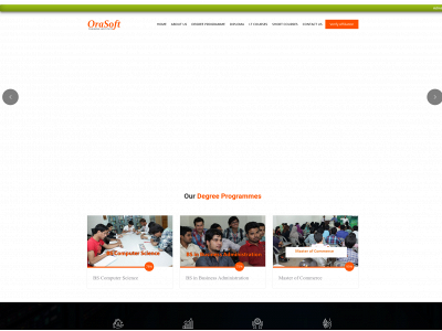 orasoft.edu.pk snapshot
