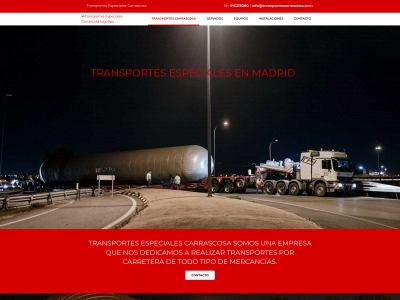 www.transportesespecialescarrascosa.es snapshot