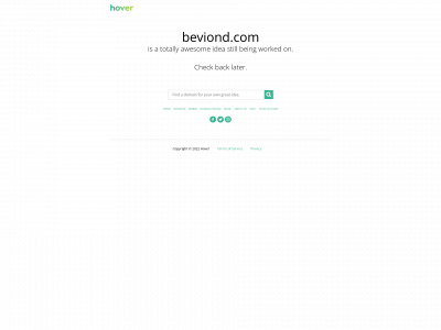 beviond.com snapshot