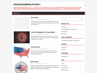 peopleoverpolitics911.com snapshot