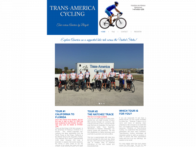 transamericacycling.com snapshot