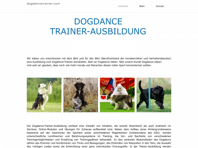 dogdancetrainer.com snapshot
