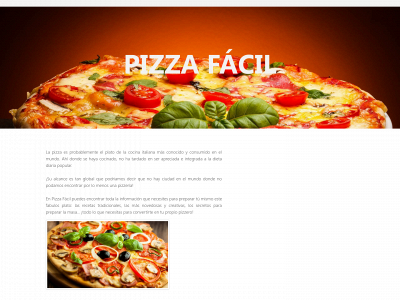 pizzafacil.es snapshot