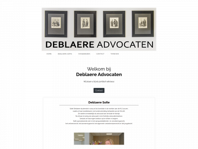 deblaere-advocaten.be snapshot