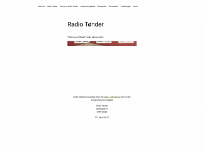 radio-tonder.dk snapshot