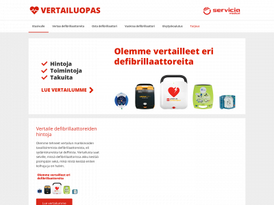 defibrillaattorihinnat.fi snapshot