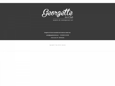 georgetteartclub.com snapshot
