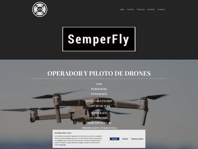 semperflydron.com snapshot