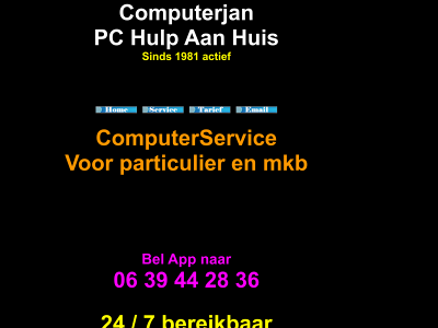 computerjan.nl snapshot