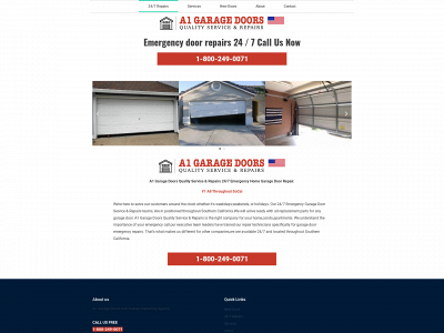 a1-garagedoors-service.com snapshot