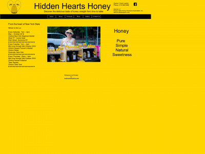 hiddenheartshoney.com snapshot