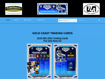 goldcoasttradingcards.net snapshot