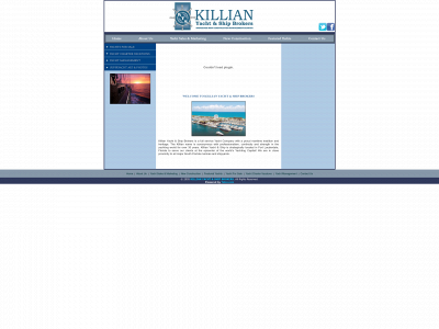 killianyacht.com snapshot