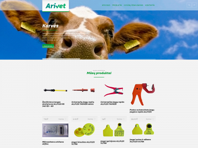 arivet.com snapshot