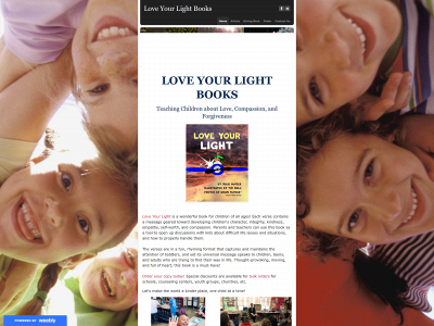 loveyourlightbooks.weebly.com snapshot