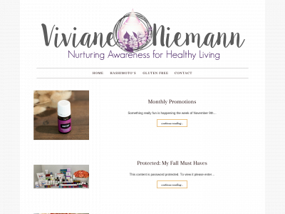 vivianeniemann.com snapshot