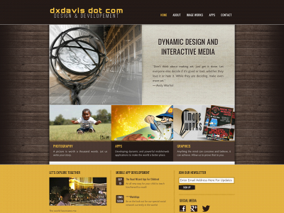 dxdavis.com snapshot