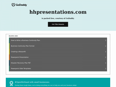 hhpresentations.com snapshot