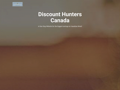 discounthunters.ca snapshot