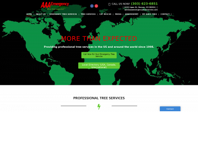 aaaemergencytreeservice.com snapshot