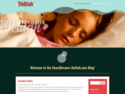 sweetdreams-delilah.com snapshot