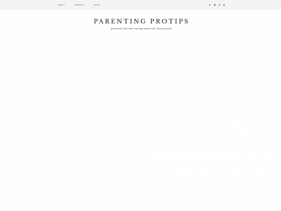 parentingprotips.com snapshot