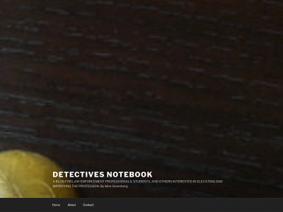 detectivesnotebook.com snapshot