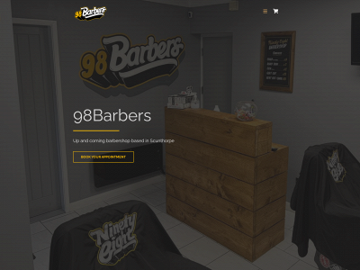 98barbers.co.uk snapshot