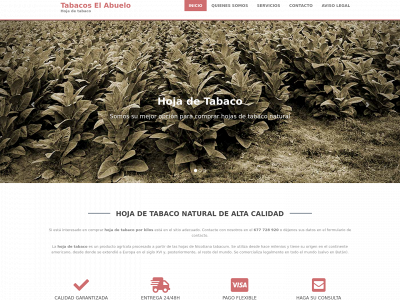 tabacoselabuelo.com snapshot