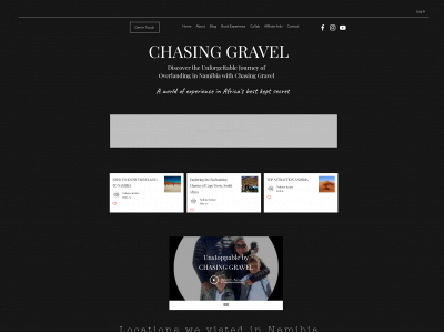 chasinggravel.com snapshot