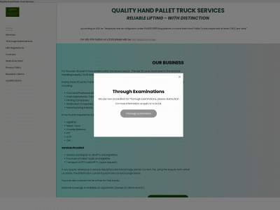 qualityhandpallettruckservices.co.uk snapshot
