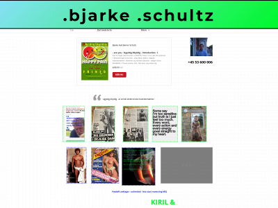 bjarkeschultz.com snapshot
