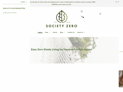 societyzero.co.uk snapshot