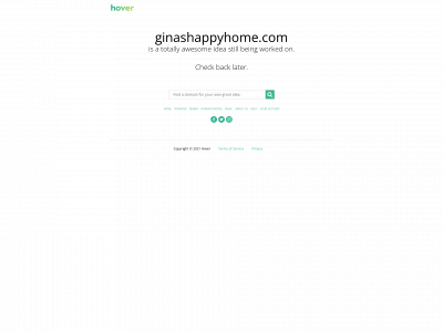 ginashappyhome.com snapshot