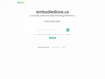 embodiedlove.ca snapshot