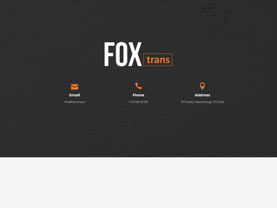 foxtrans.eu snapshot