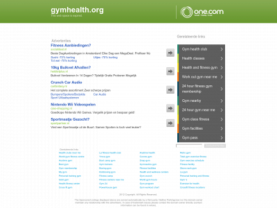 gymhealth.org snapshot