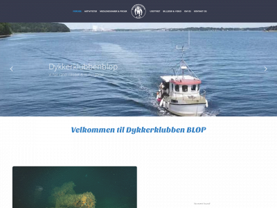 dykkerklubbenblop.dk snapshot
