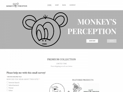 monkeysperception.com snapshot