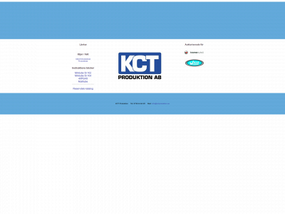 kctproduktion.se snapshot