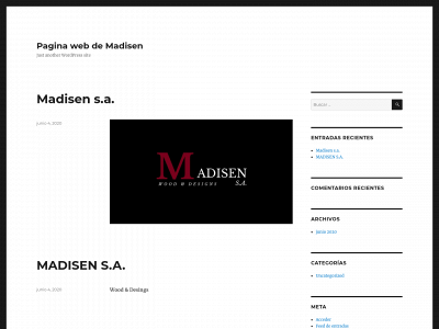 madisensa.com snapshot